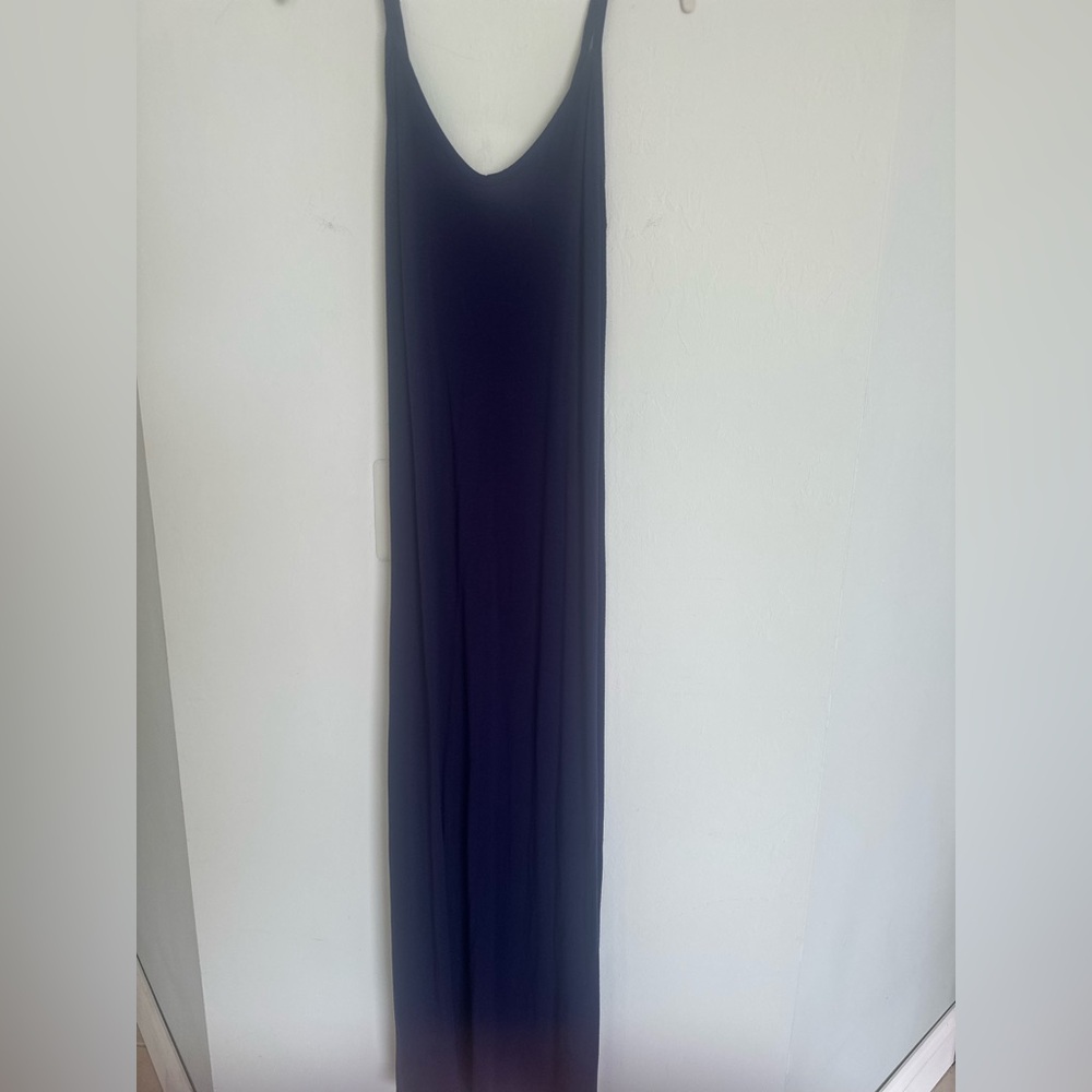Chic Deep Blue Maxi Dress